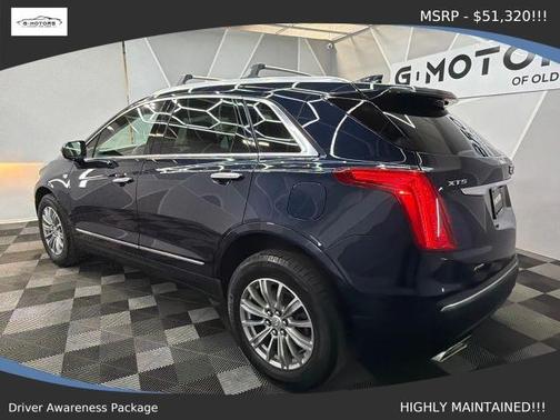 Blue 2017 Cadillac XT5 Luxury