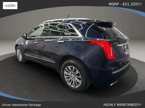 Blue 2017 Cadillac XT5 Luxury