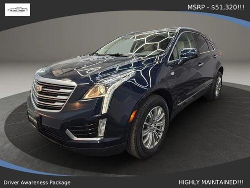 Blue 2017 Cadillac XT5 Luxury
