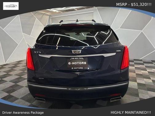 Blue 2017 Cadillac XT5 Luxury
