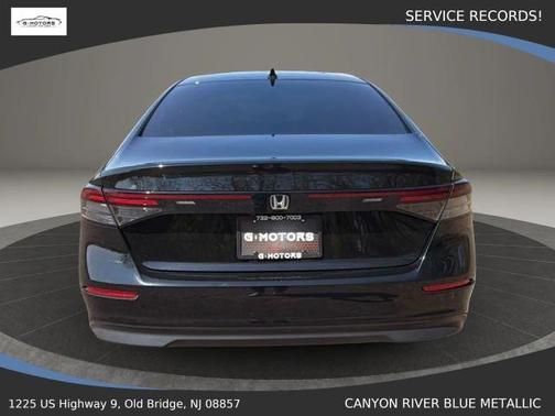 Black 2024 Honda Accord EX