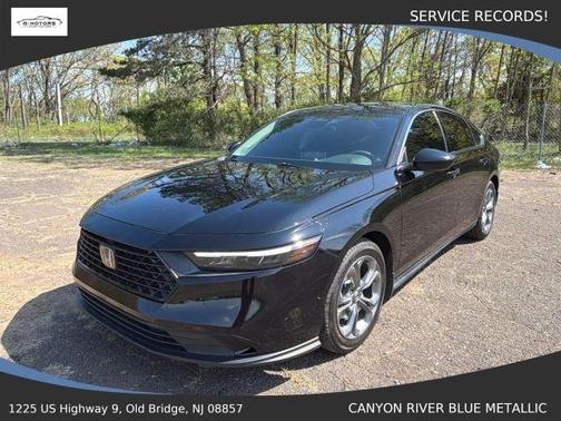 Black 2024 Honda Accord EX