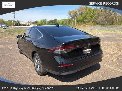 Black 2024 Honda Accord EX