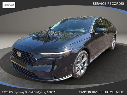 Black 2024 Honda Accord EX