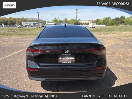Black 2024 Honda Accord EX