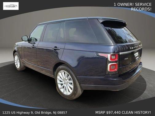 Loire Blue 2019 Land Rover Range Rover 3.0L V6 Supercharged HSE