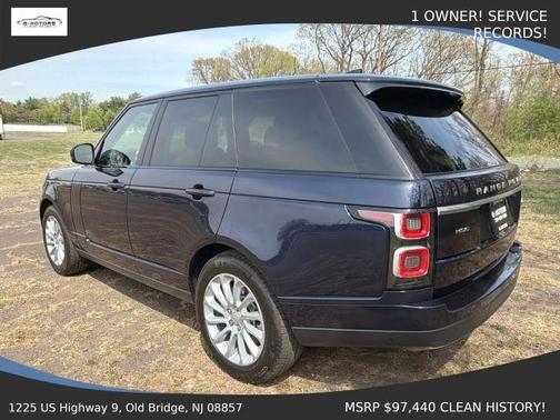Loire Blue 2019 Land Rover Range Rover 3.0L V6 Supercharged HSE