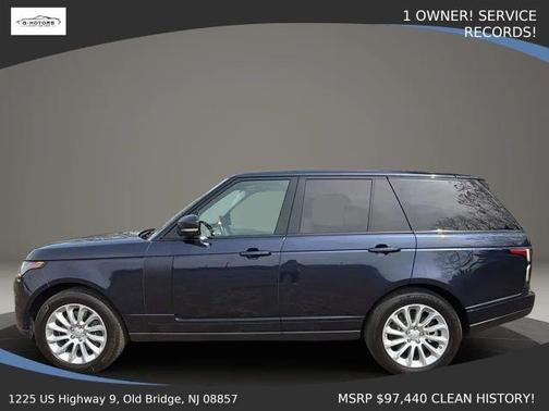 Loire Blue 2019 Land Rover Range Rover 3.0L V6 Supercharged HSE