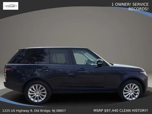Loire Blue 2019 Land Rover Range Rover 3.0L V6 Supercharged HSE