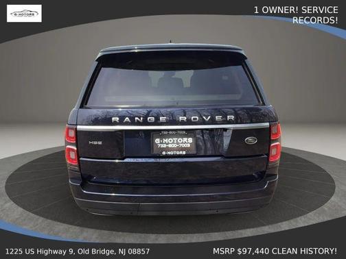 Loire Blue 2019 Land Rover Range Rover 3.0L V6 Supercharged HSE