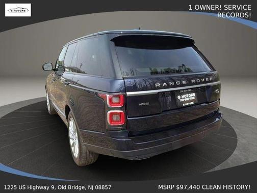 Loire Blue 2019 Land Rover Range Rover 3.0L V6 Supercharged HSE
