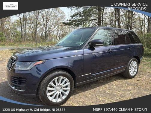 Loire Blue 2019 Land Rover Range Rover 3.0L V6 Supercharged HSE