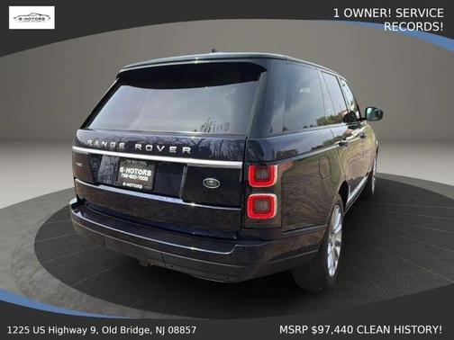 Loire Blue 2019 Land Rover Range Rover 3.0L V6 Supercharged HSE
