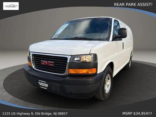 White 2022 GMC Savana 2500 Work Van