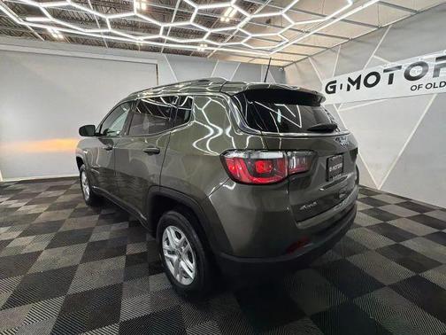 Green 2020 Jeep Compass Sport