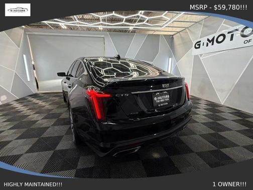 Black 2022 Cadillac CT5 Premium Luxury AWD