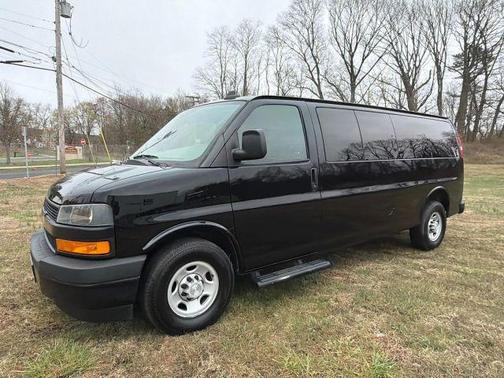 Black 2018 Chevrolet Express 3500 LS