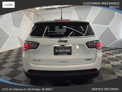 White 2021 Jeep Compass Latitude