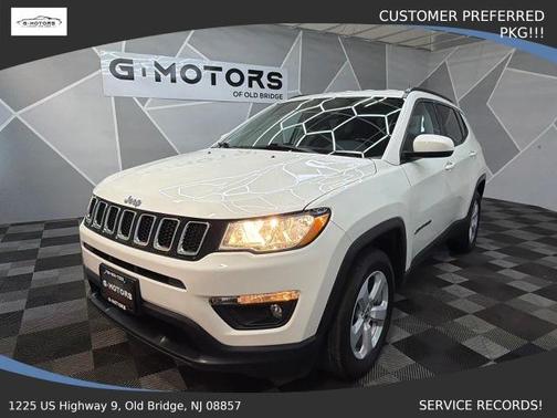 White 2021 Jeep Compass Latitude