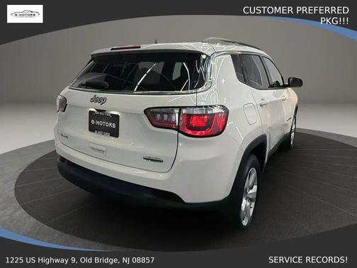 White 2021 Jeep Compass Latitude