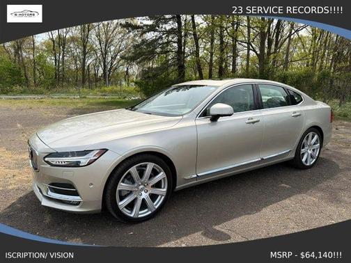 Beige 2017 Volvo S90 T6 Inscription