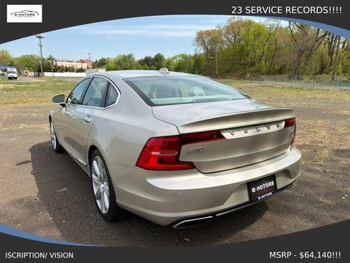Beige 2017 Volvo S90 T6 Inscription
