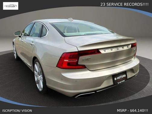 Beige 2017 Volvo S90 T6 Inscription