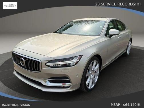 Beige 2017 Volvo S90 T6 Inscription