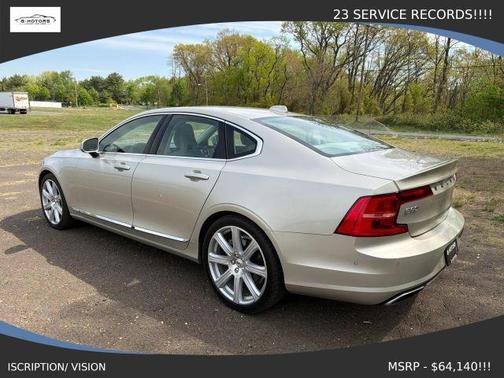 Beige 2017 Volvo S90 T6 Inscription