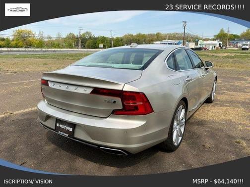 Beige 2017 Volvo S90 T6 Inscription