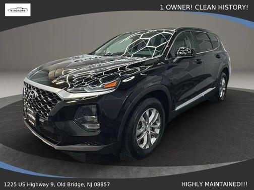 Black 2020 Hyundai SANTA FE 2.4 SE