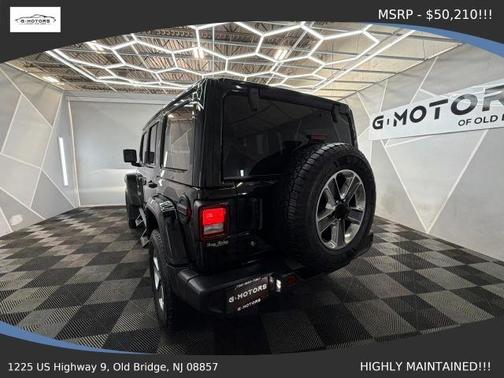 Black 2018 Jeep Wrangler Unlimited Sahara