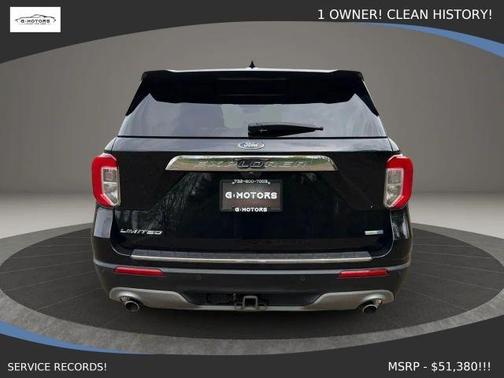 Black 2020 Ford Explorer Limited