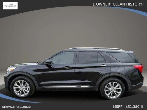 Black 2020 Ford Explorer Limited