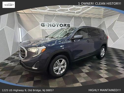 Blue 2018 GMC Terrain SLE