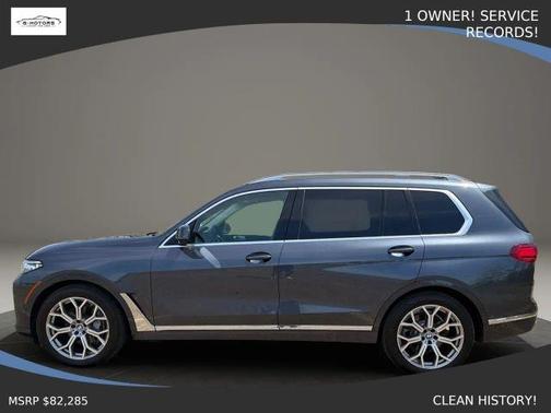 Gray 2019 BMW X7 xDrive40i