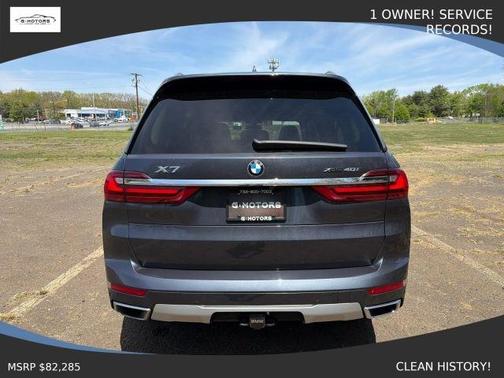 Gray 2019 BMW X7 xDrive40i