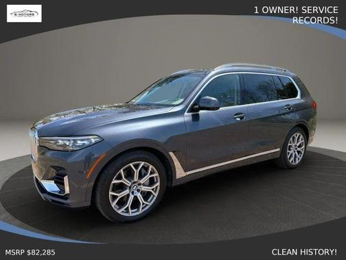 Gray 2019 BMW X7 xDrive40i