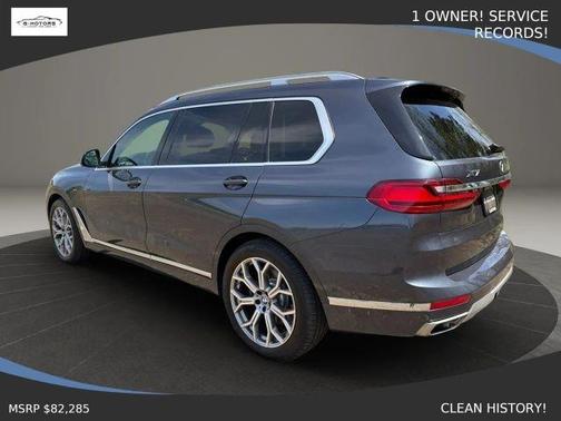 Gray 2019 BMW X7 xDrive40i