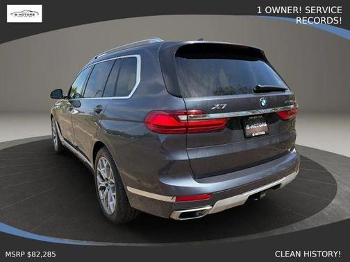 Gray 2019 BMW X7 xDrive40i
