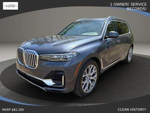 Gray 2019 BMW X7 xDrive40i