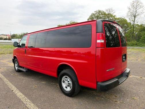 Red 2020 Chevrolet Express 3500 LS