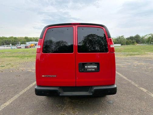 Red 2020 Chevrolet Express 3500 LS