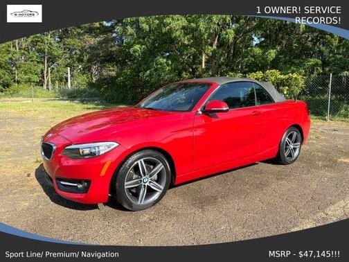 Red 2017 BMW 230 i