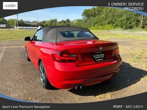 Red 2017 BMW 230 i