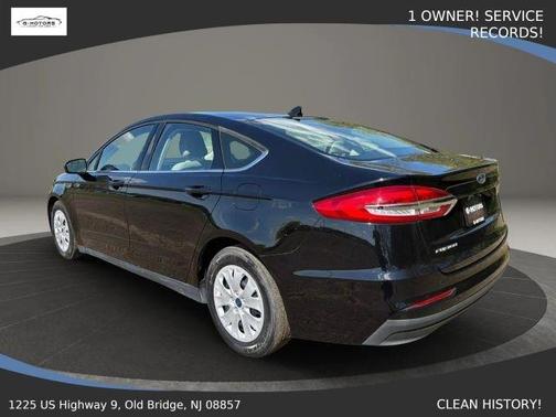 Black 2020 Ford Fusion S