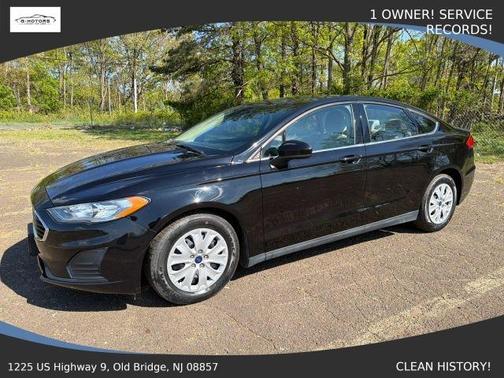 Black 2020 Ford Fusion S