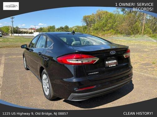 Black 2020 Ford Fusion S
