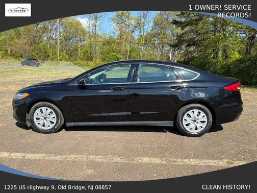 Black 2020 Ford Fusion S