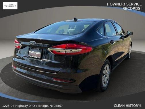 Black 2020 Ford Fusion S